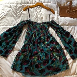 Betsey Johnson off the shoulder dress